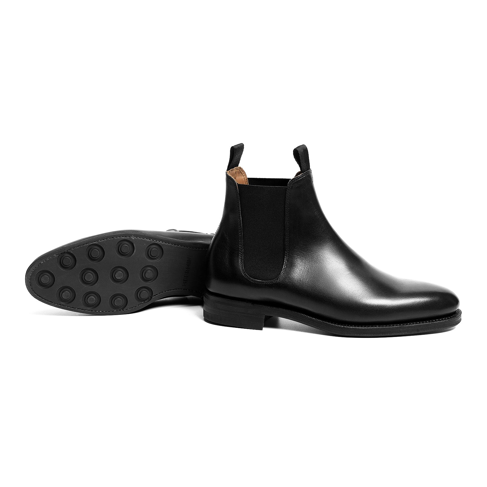 101050 BLACK CALF E Meermin Shoes