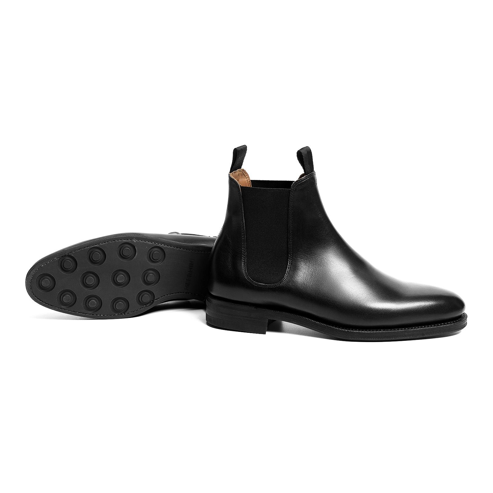 101050 BLACK CALF E – Meermin Shoes - Main Image