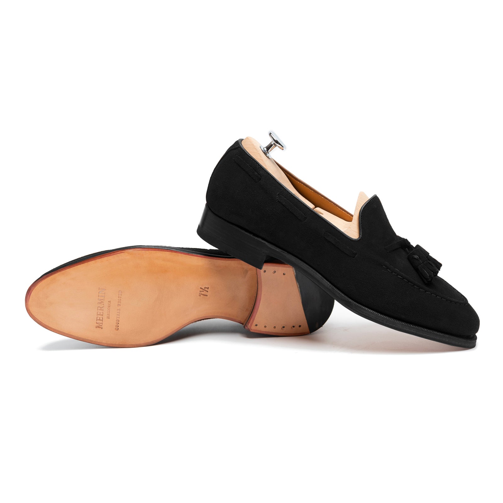 101412 - BLACK SUEDE - E – Meermin Shoes