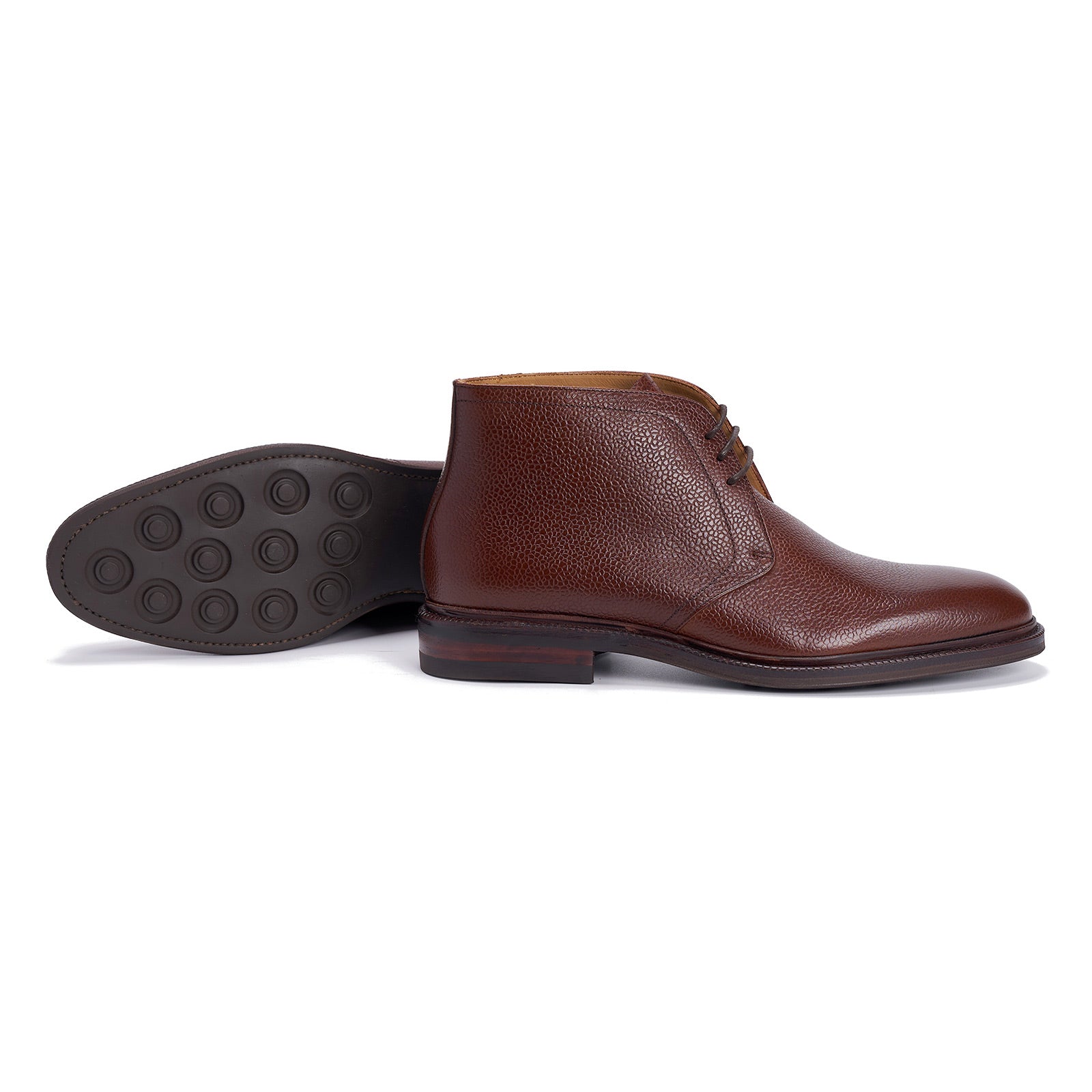 【美品】【スエード】 メルミン Meermin Mallorca セミブローグ 101198 - BROWN SUEDE - E – Meermin Shoes
