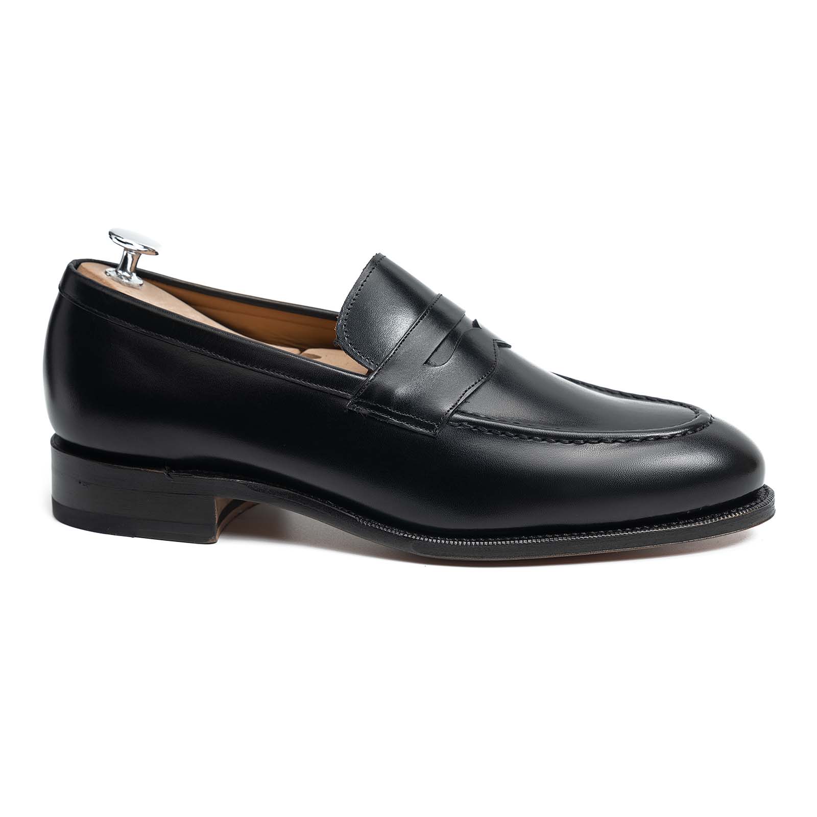 101484 BLACK CALF E – Meermin Shoes