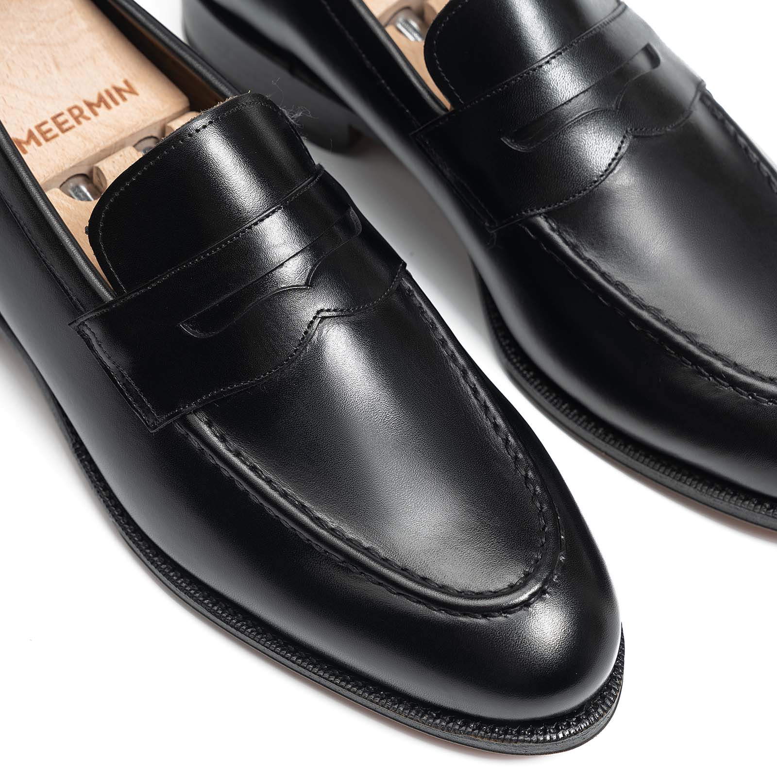 101484 - BLACK CALF - E â Meermin Shoes
