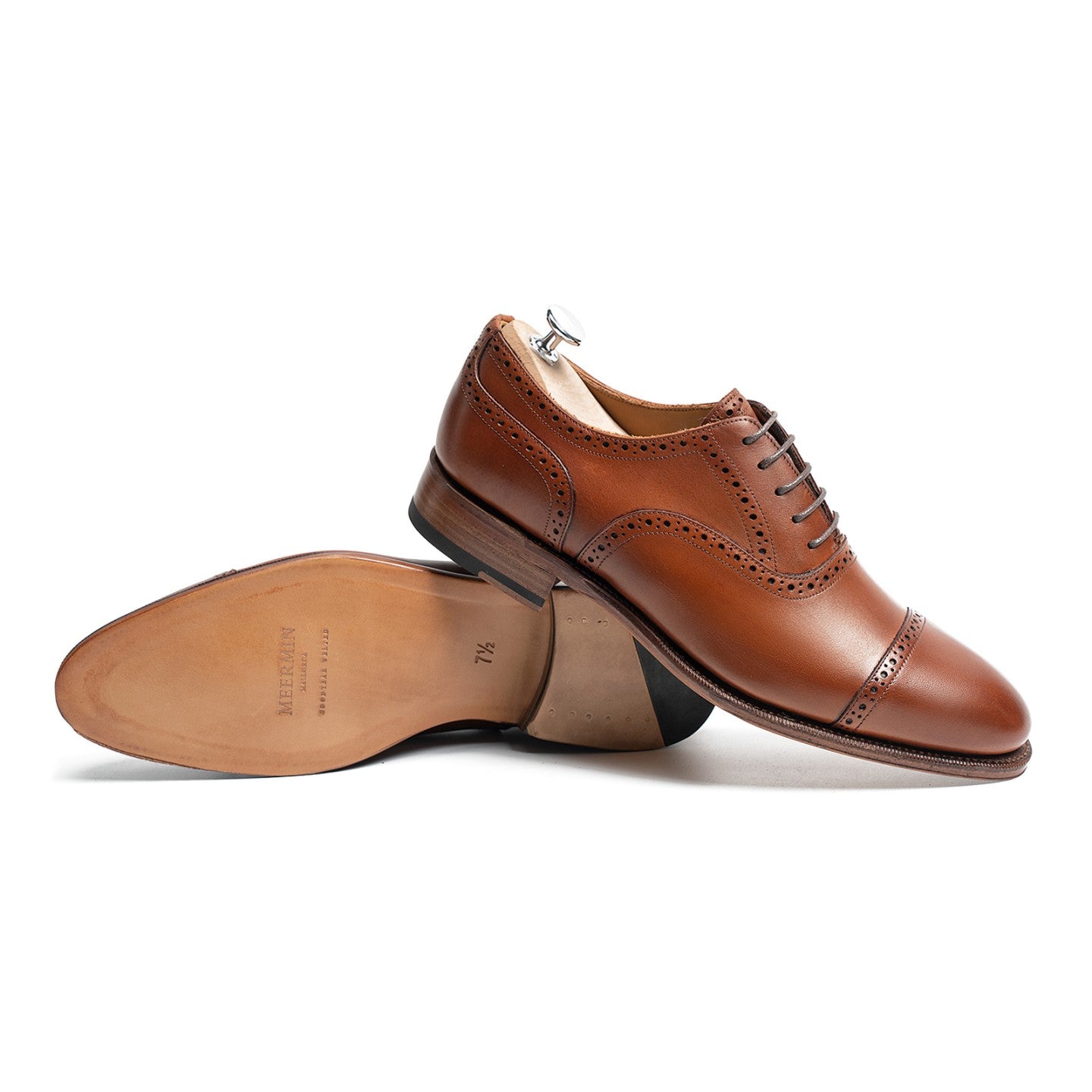 101513 - TAN ANTIQUE CALF - E – Meermin Shoes