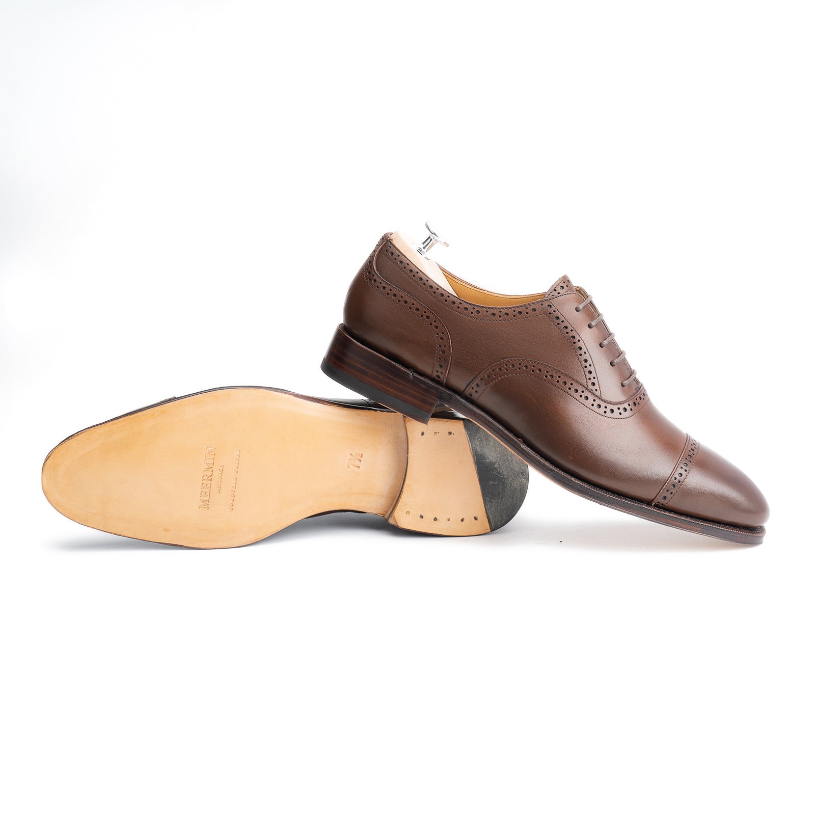 101513 - OAK ANTIQUE CALF - E – Meermin Shoes