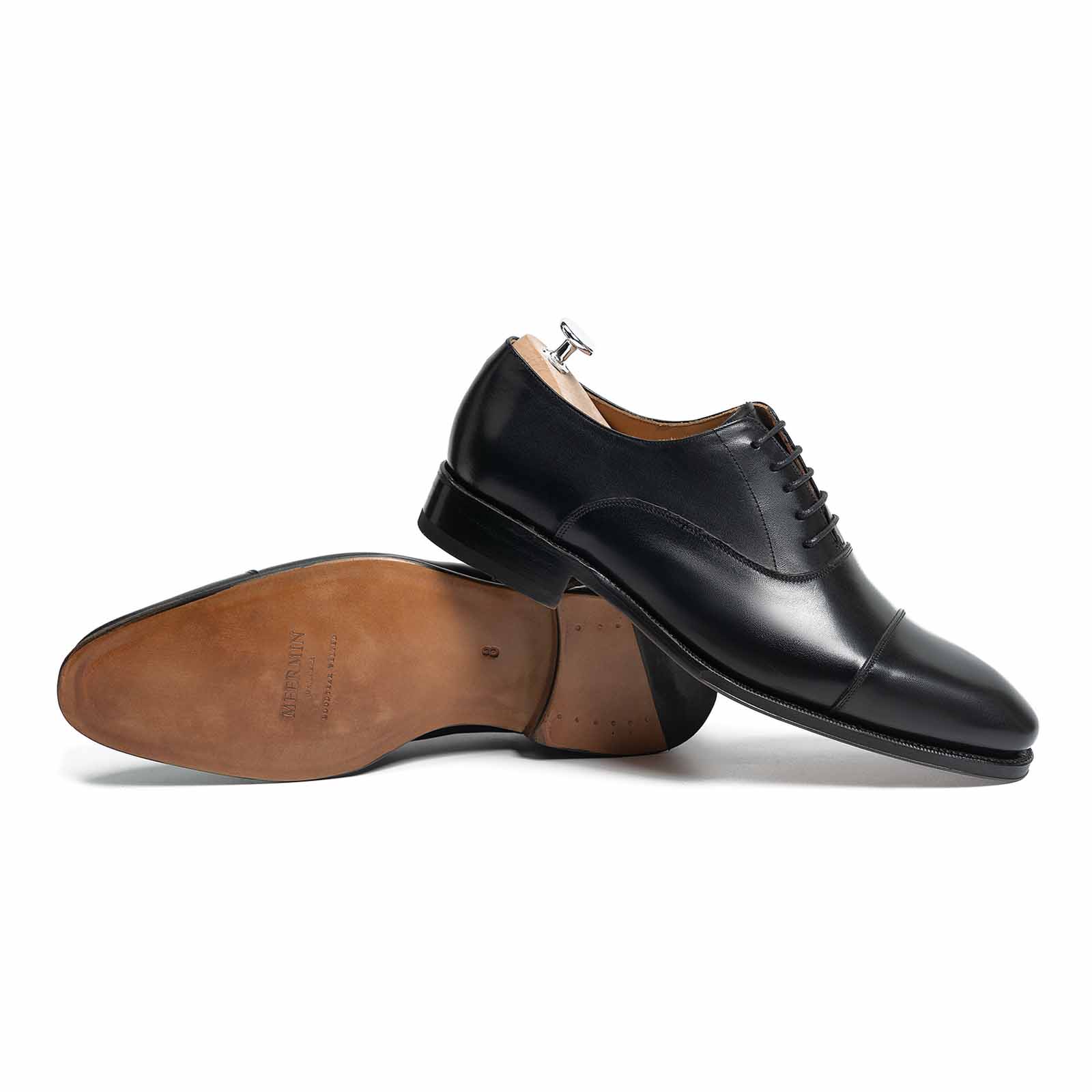 101534 BLACK CALF E – Meermin Shoes - Main Image