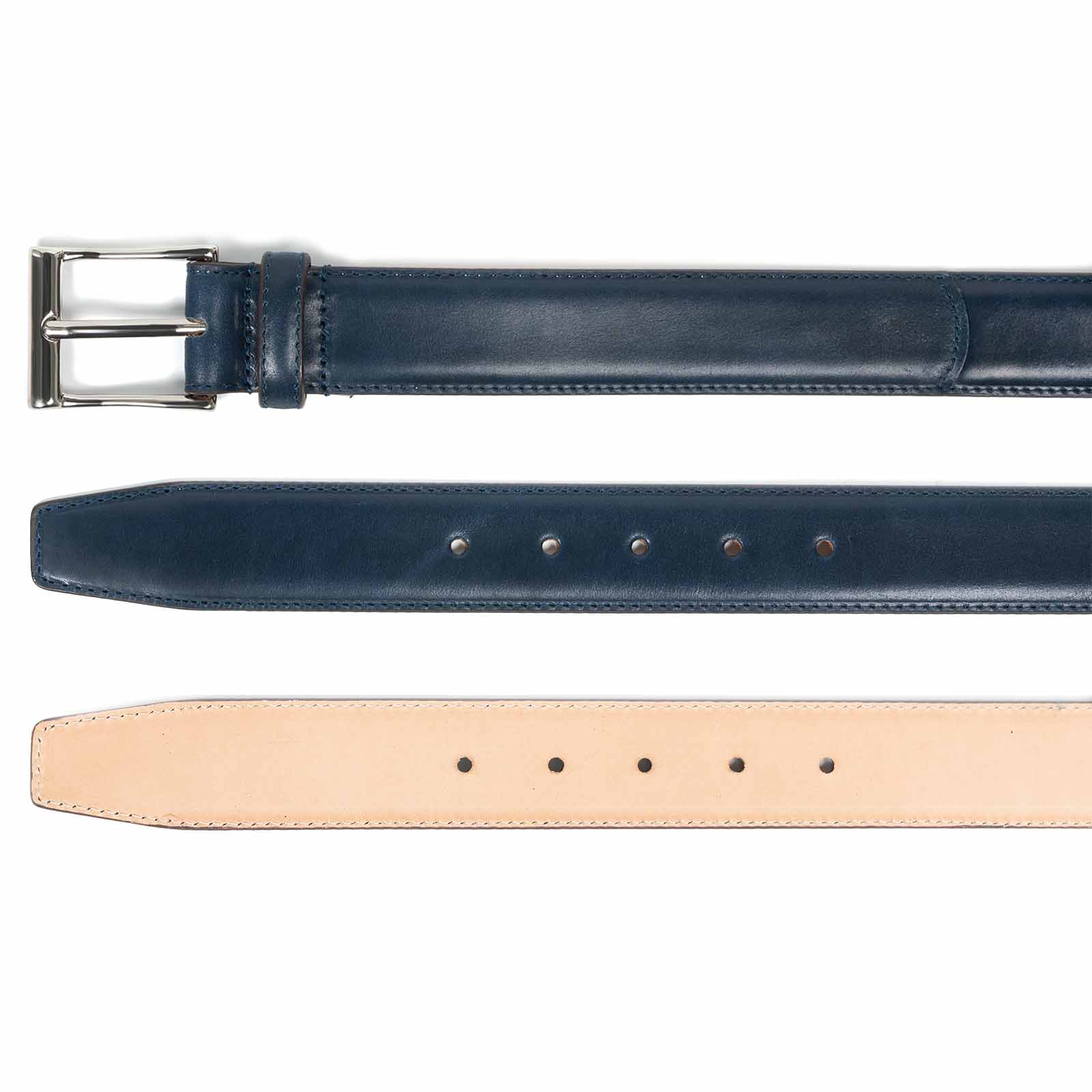 104335 - NAVY HERITAGE SHELL CORDOVAN – Meermin Shoes - North America