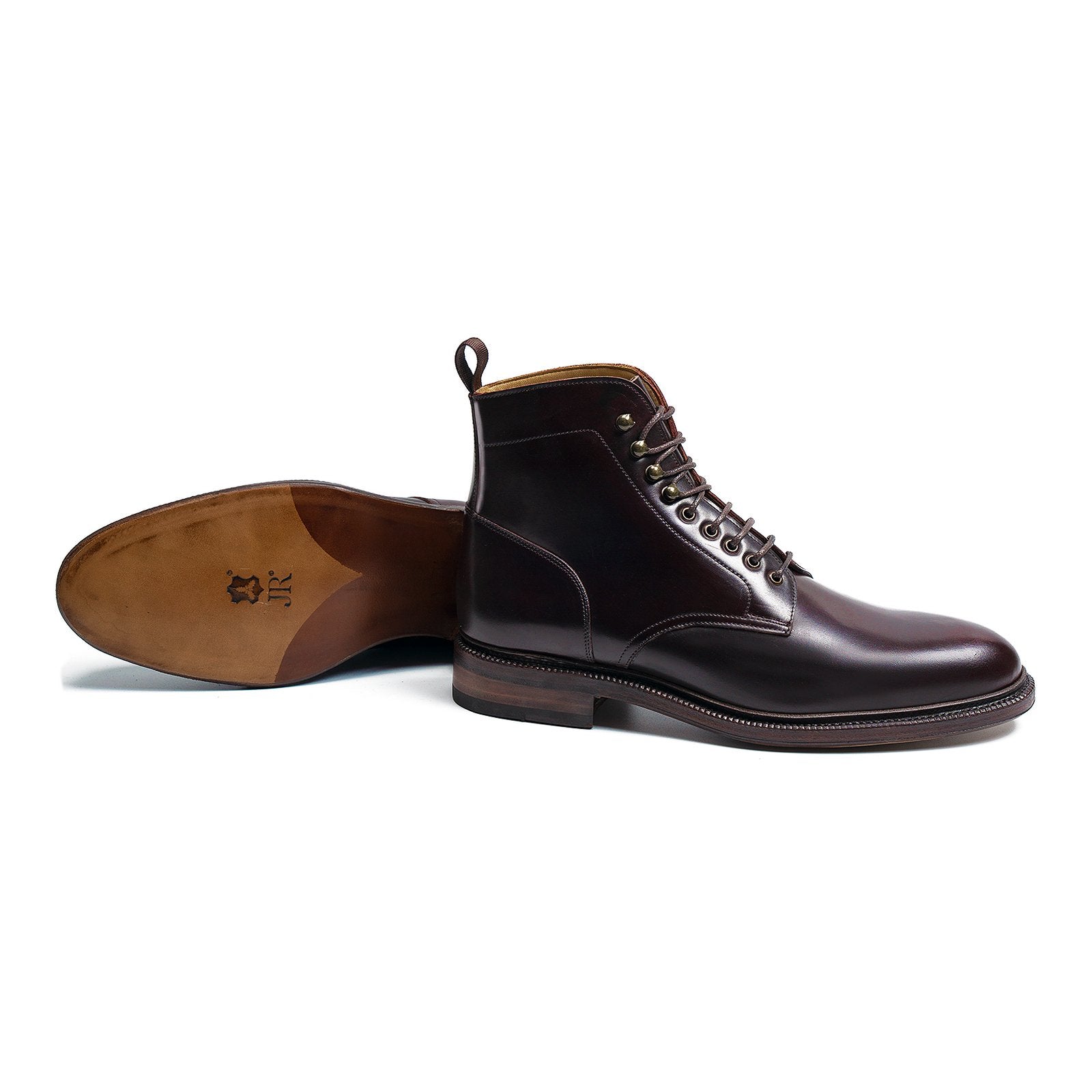 116211 BURGUNDY HORWEEN SHELL CORDOVAN E Meermin Shoes