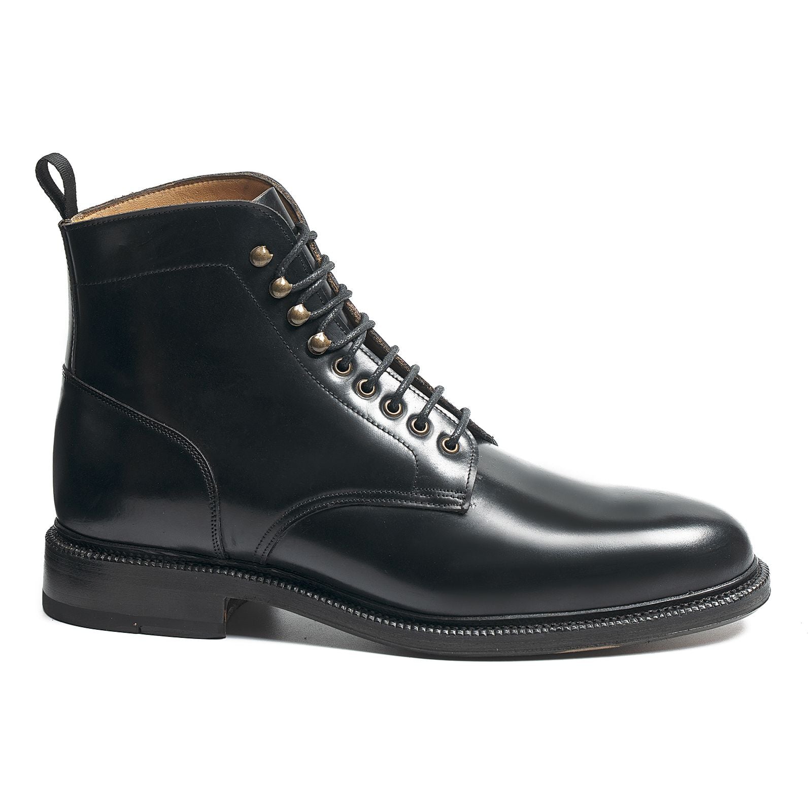 Black cordovan boots best sale