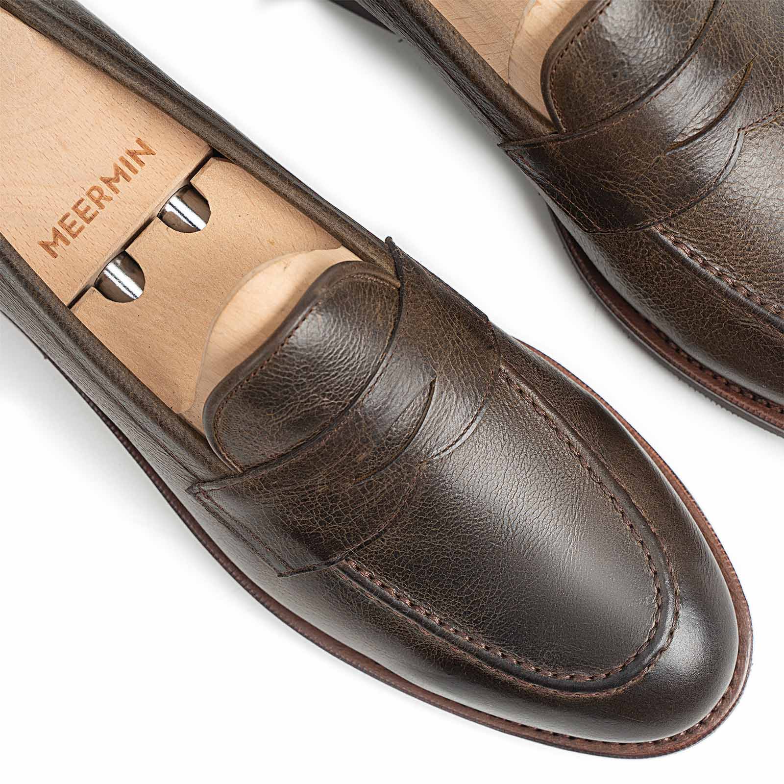 514045 - CAPER GREEN NAKED KUDU - E – Meermin Shoes - North America