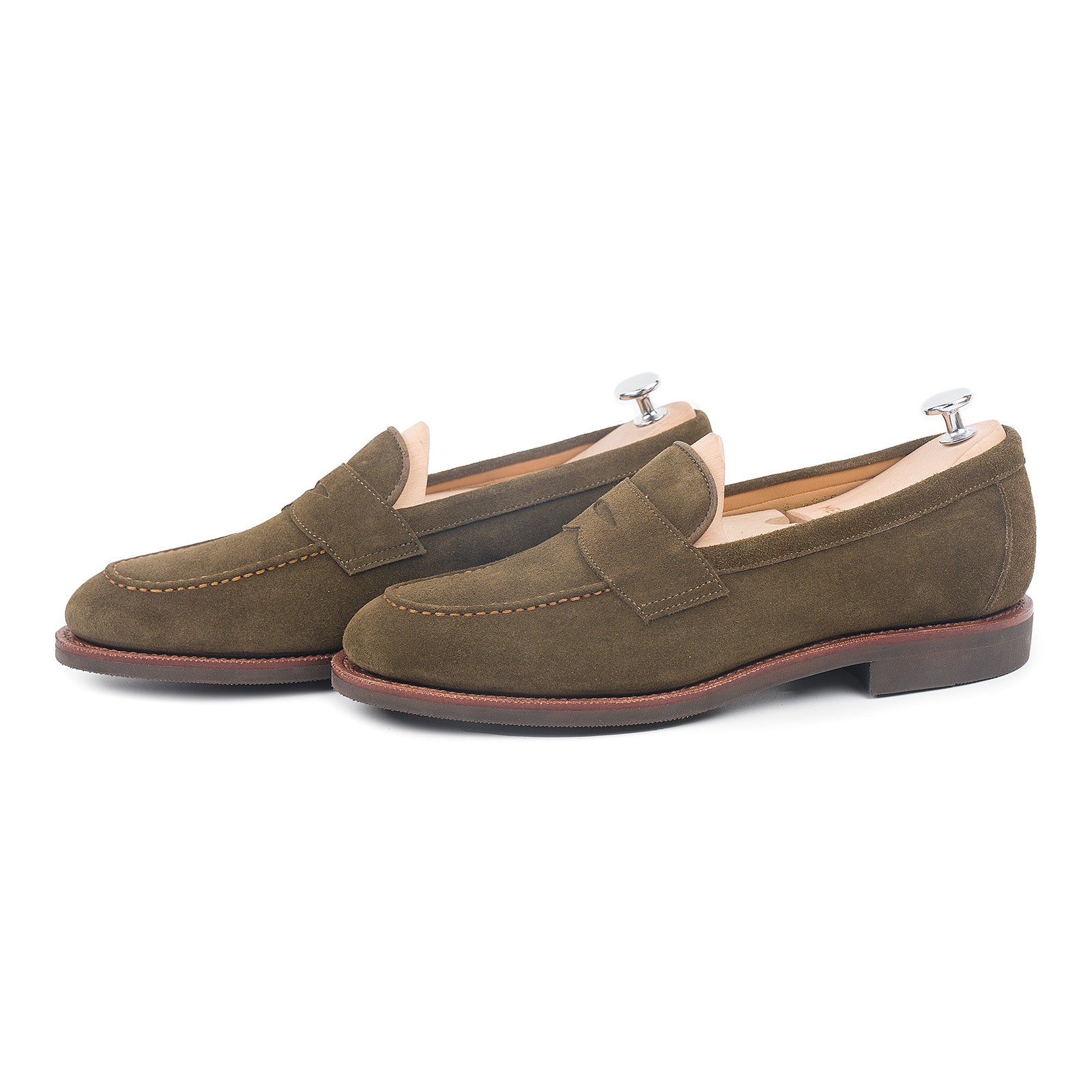 514045 - HUNTING GREEN SUEDE - E – Meermin Shoes - North America