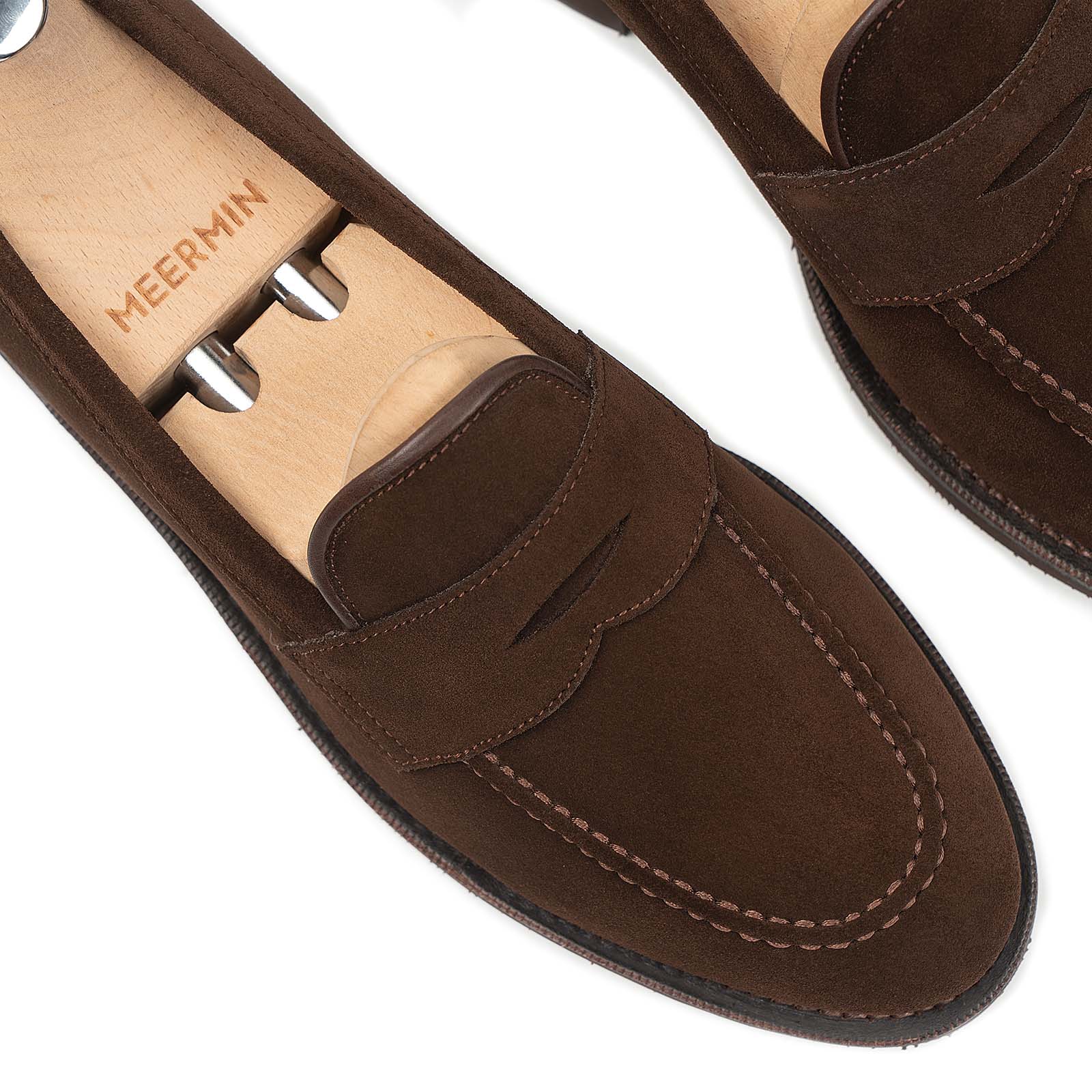 ペンF＋50-90ズーム＋メーター、シュー 514045 - BROWN SUPERBUCK - E – Meermin Shoes - North America