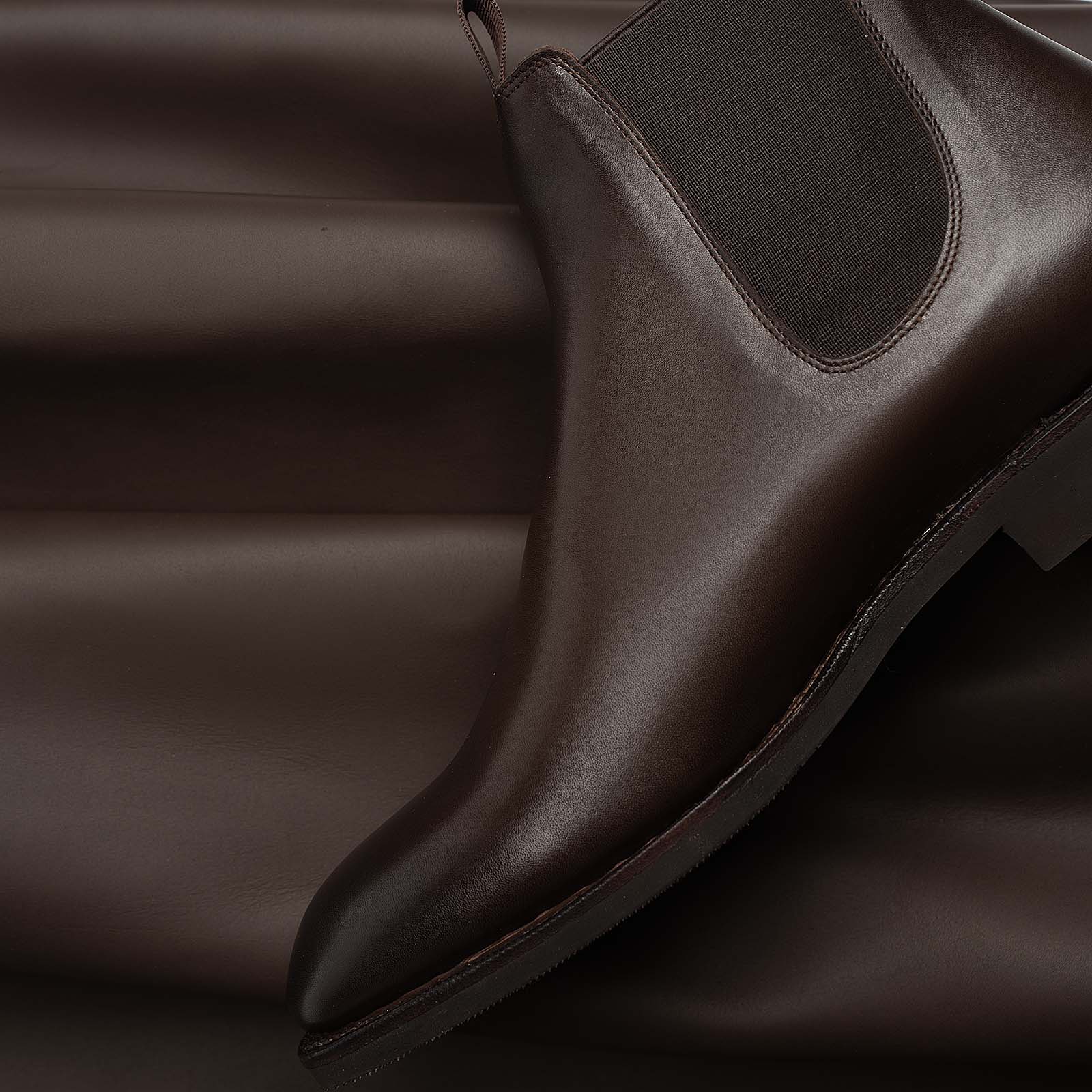 514085 - BROWN SILKCALF - E – Meermin Shoes - North America