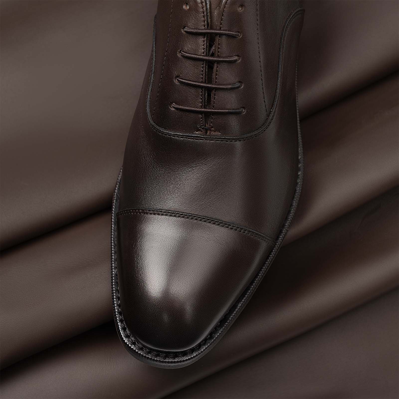 514150 - BROWN SILKCALF - E – Meermin Shoes - North America