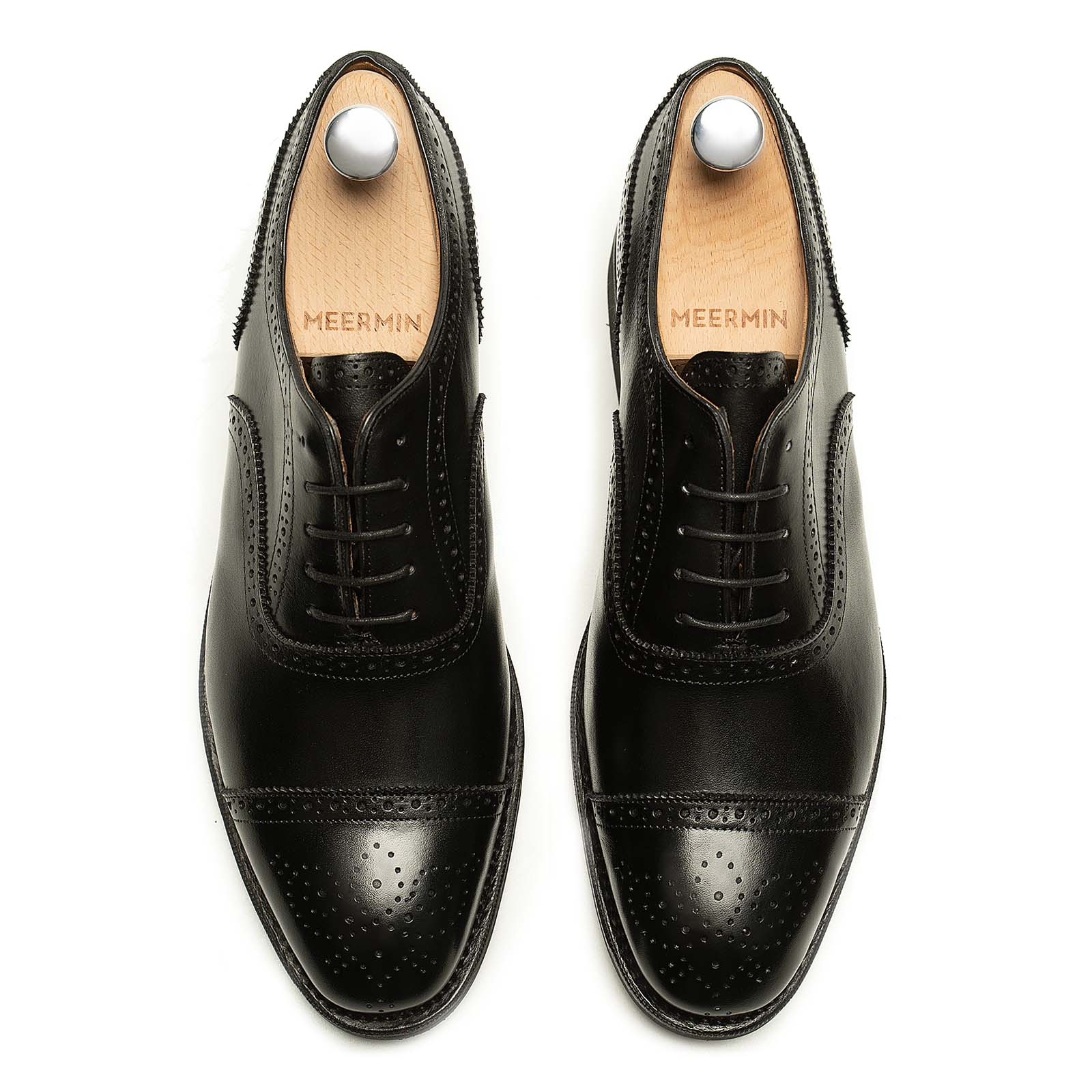 514238 - BLACK CALF - E – Meermin Shoes - North America