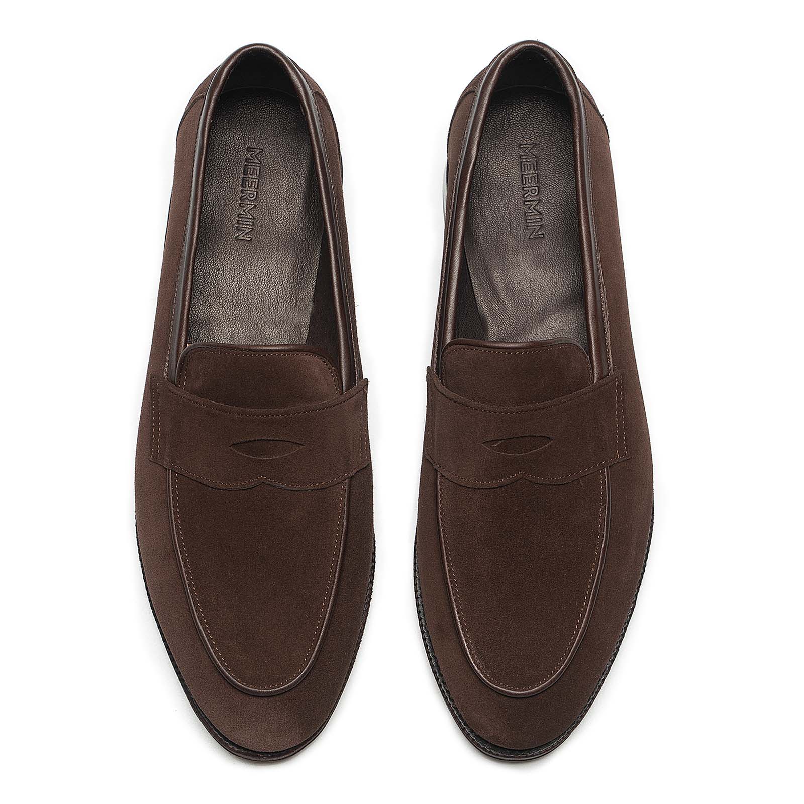 514270 - BROWN SUEDE - E – Meermin Shoes
