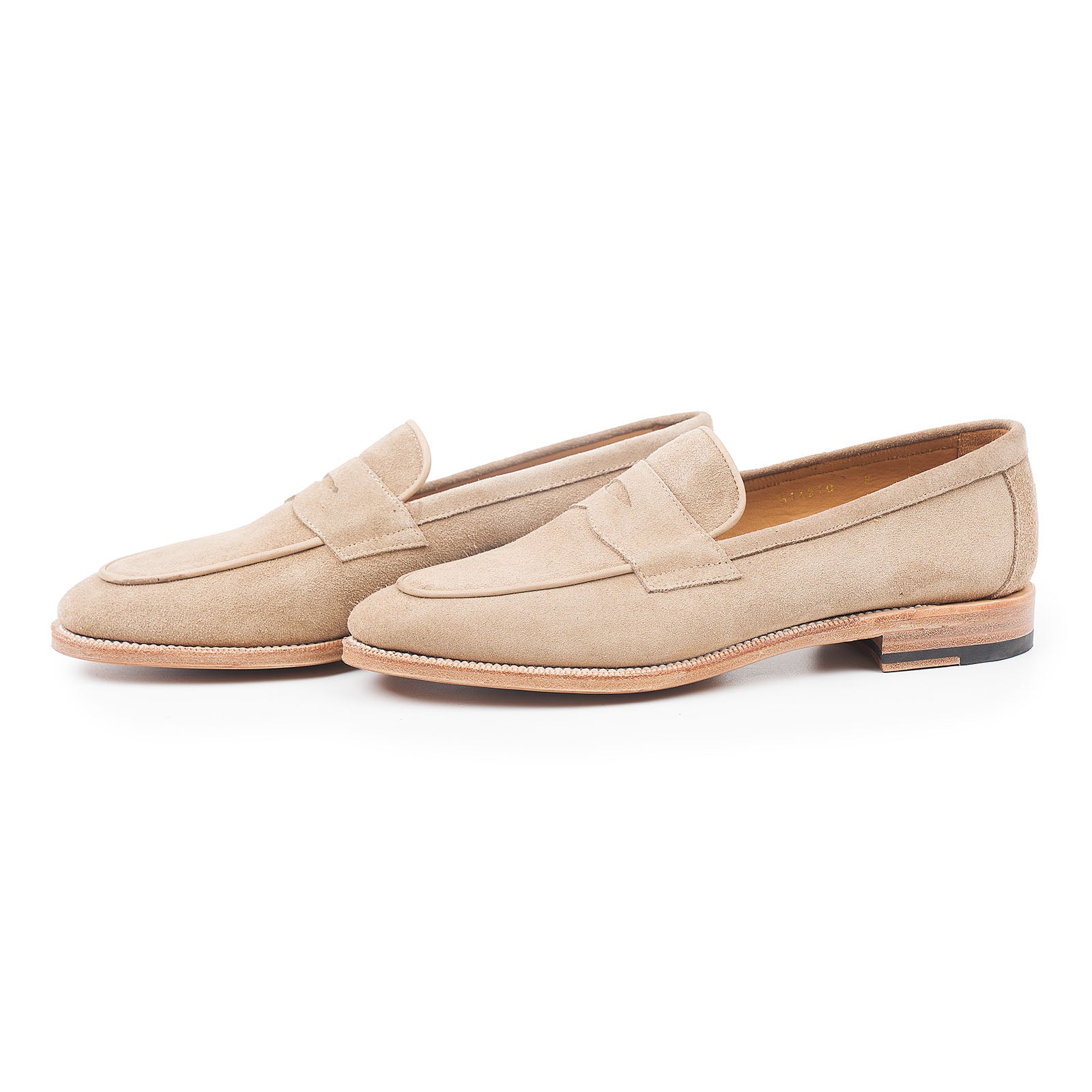 KMK【美品】CHOPIN　ツィードアンサンブル　120 514270 - TAUPE SUEDE - E – Meermin Shoes - North America