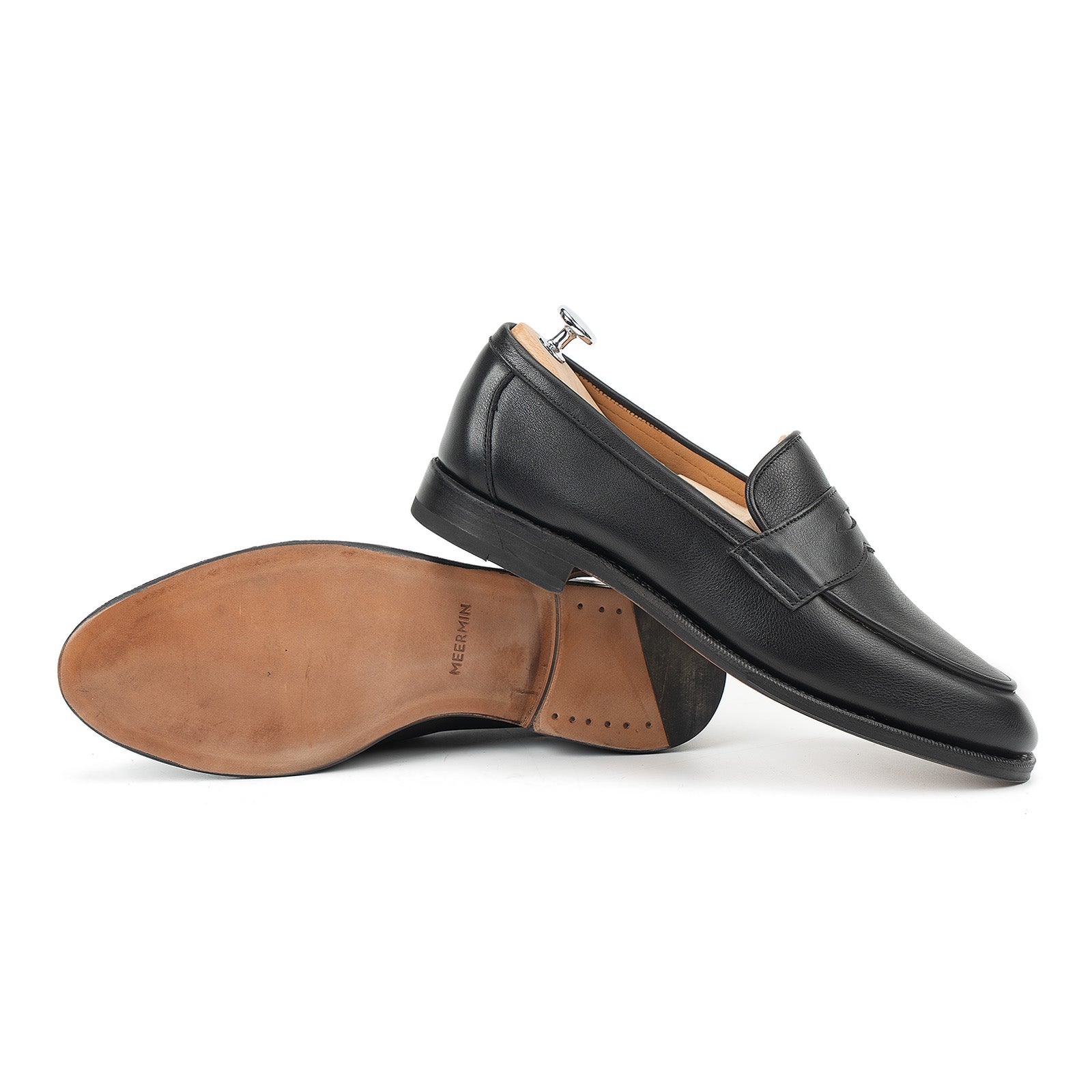514270 - BLACK SOFTCALF - E – Meermin Shoes - North America