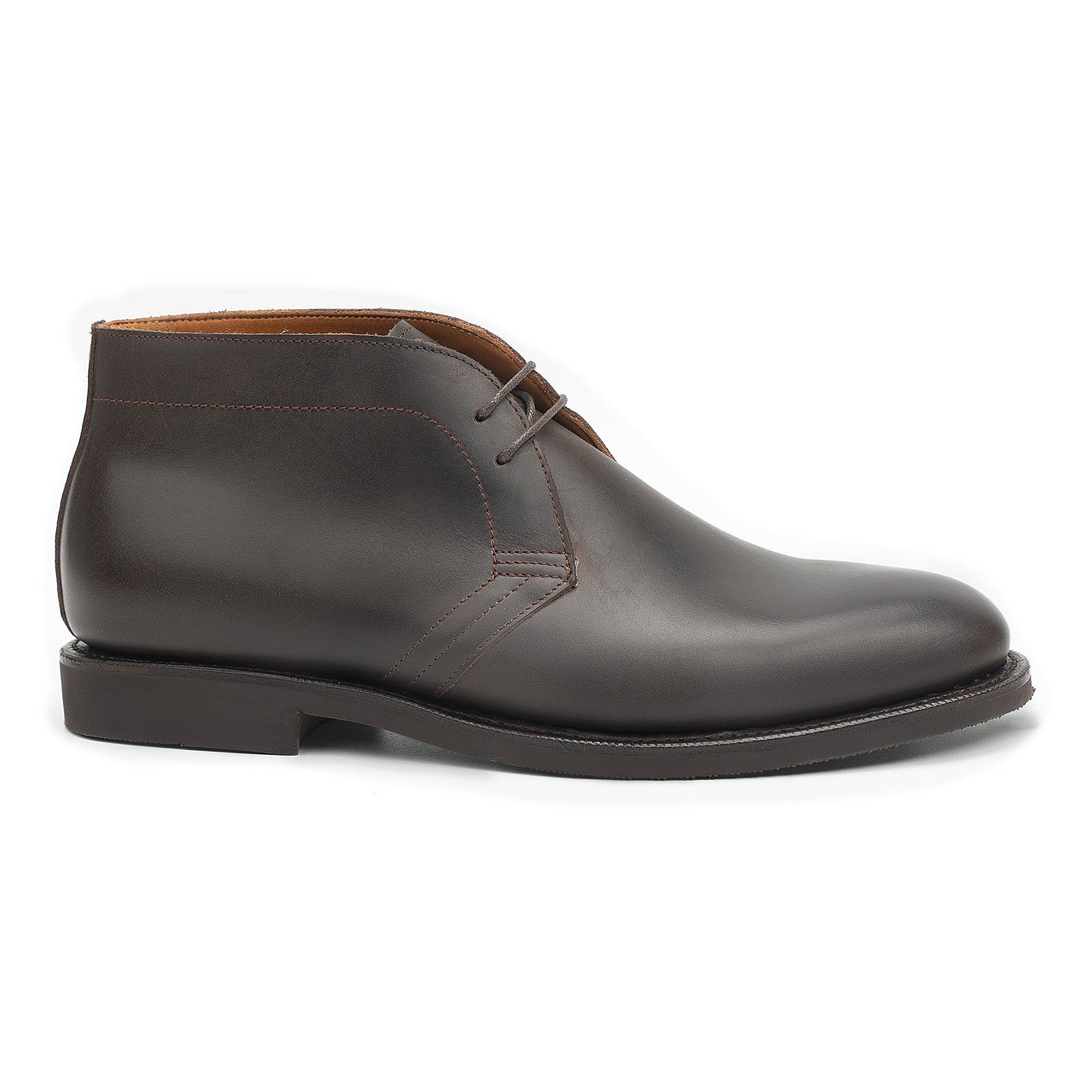 514460 - BROWN WAXY CALF - E – Meermin Shoes - North America