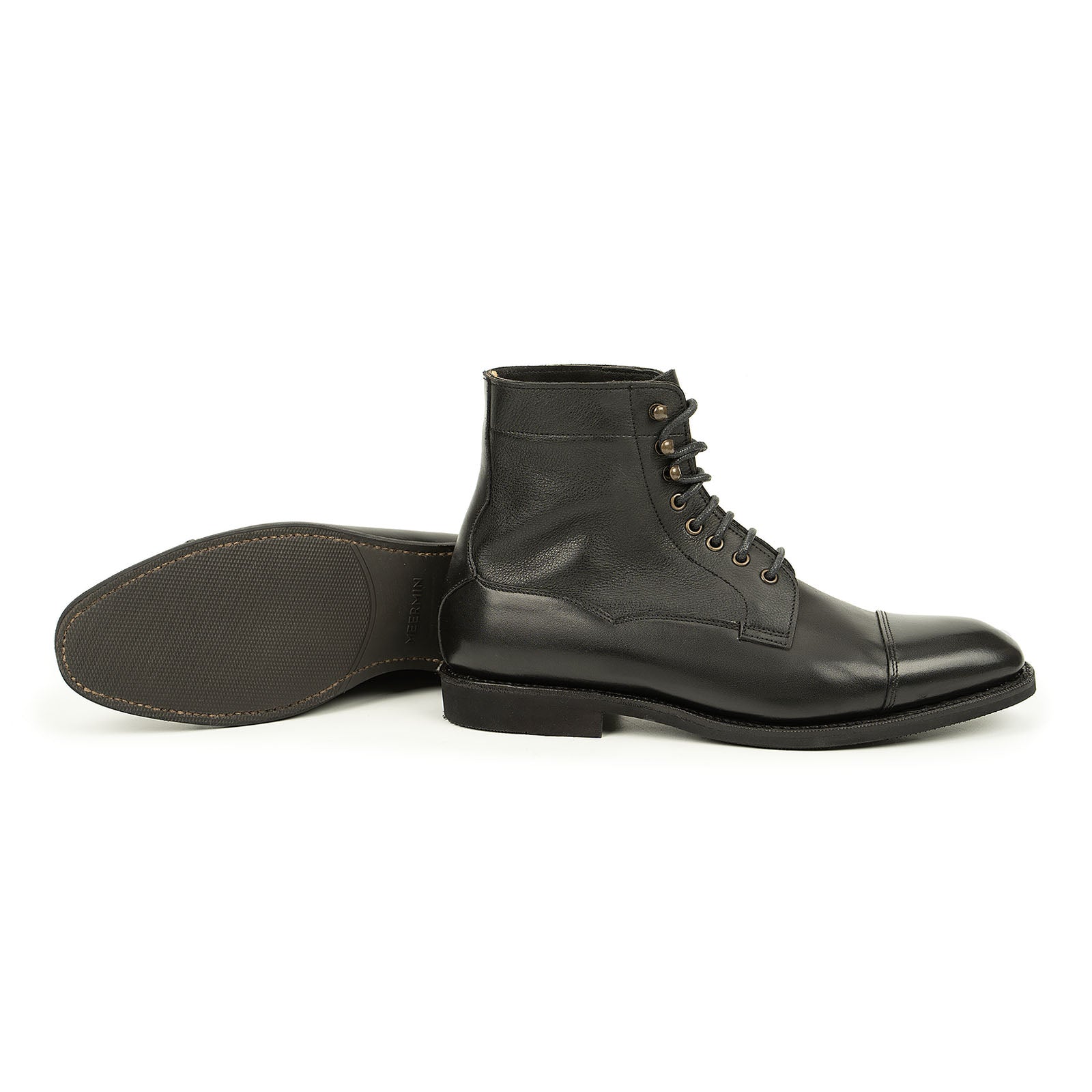 514491 - BLACK CALF & SOFTCALF - E – Meermin Shoes - North America