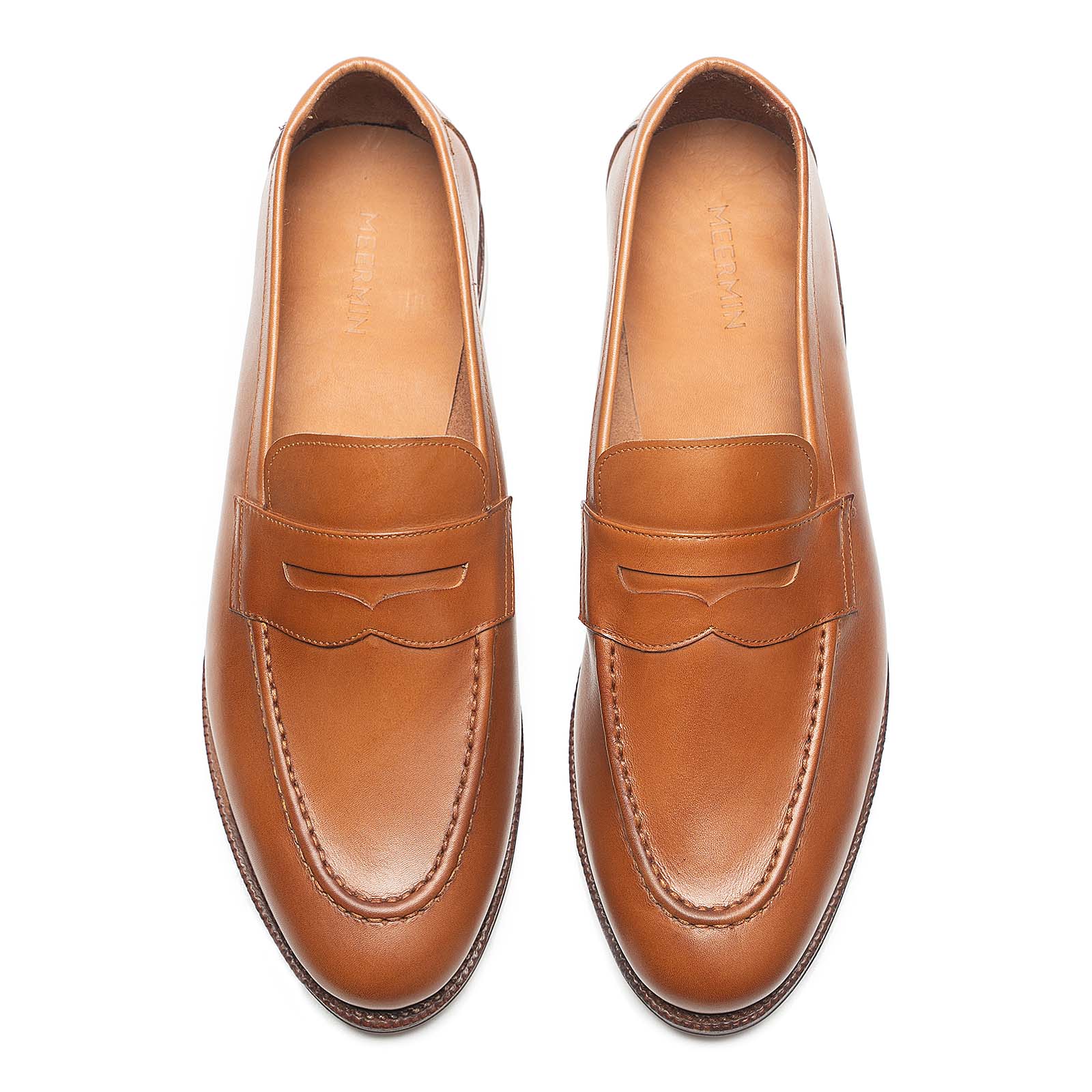 514511 - TAN ANTIQUE CALF - E – Meermin Shoes - North America