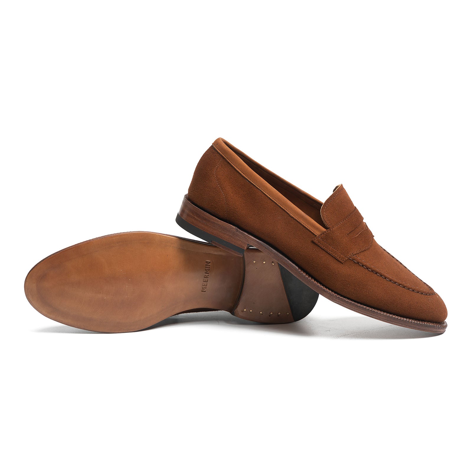 New MX Suede Pinch w/ Flat Brim – Copper 514511 - COPPER ALICANTE SUEDE - E – Meermin Shoes - North  main image 3