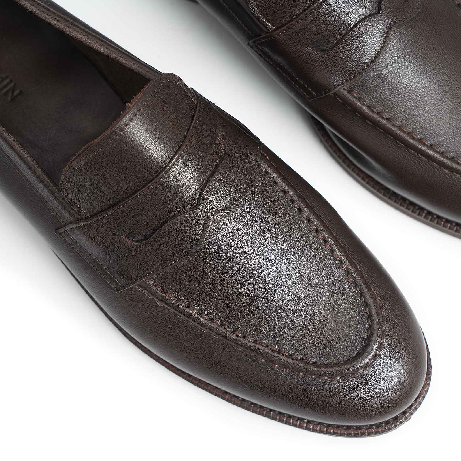 514511 - BROWN SOFTCALF - E – Meermin Shoes
