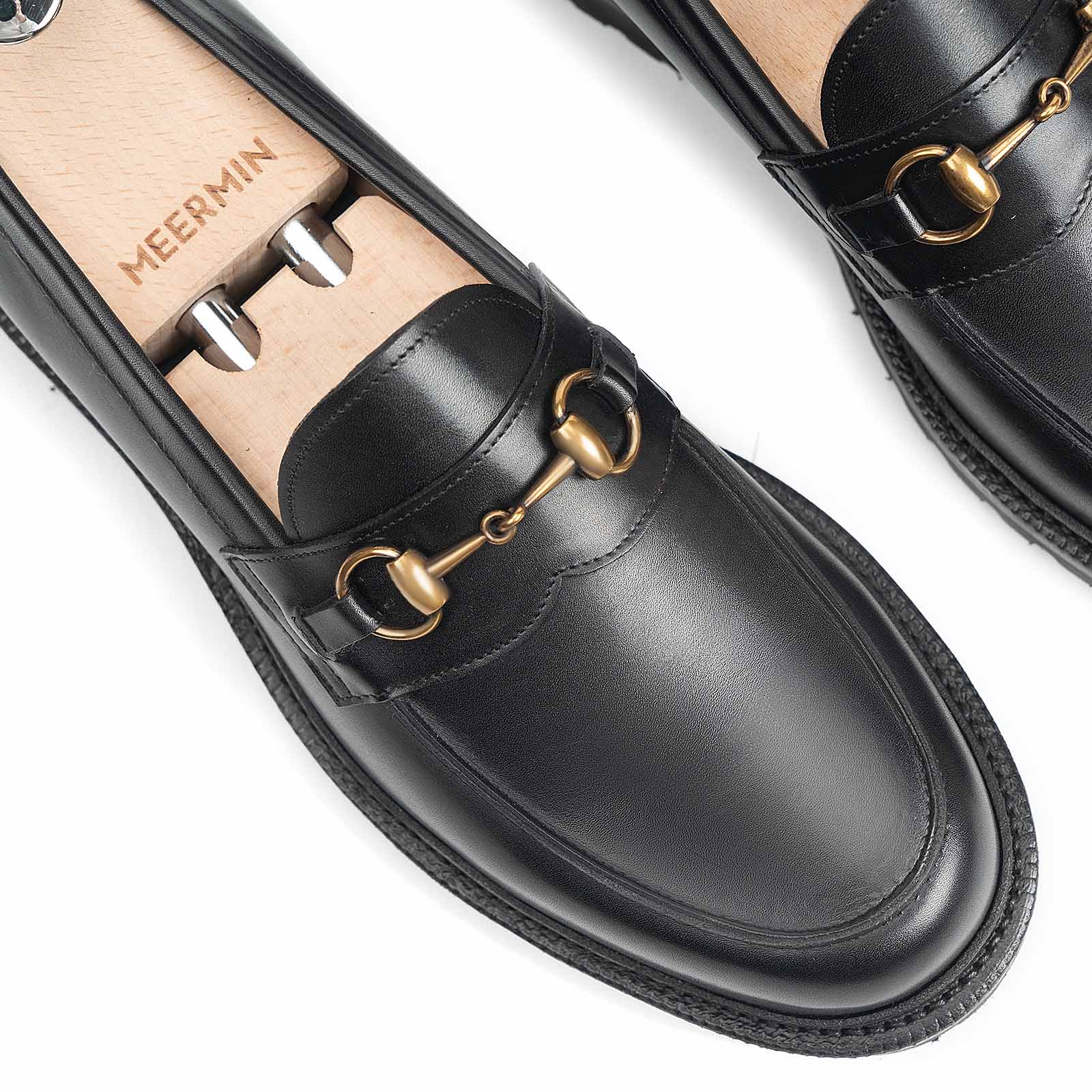 514621 - BLACK CALF - E – Meermin Shoes
