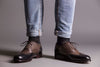 101509 - BLACK CALF & CLOUD VINTAGE CALF - E