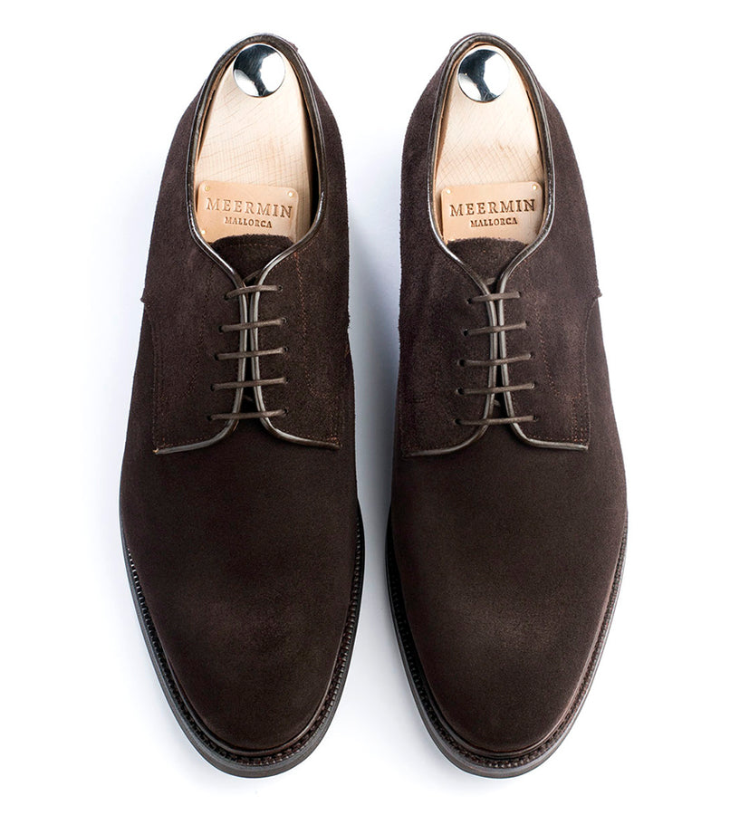 101528 - DARK BROWN SUEDE - E