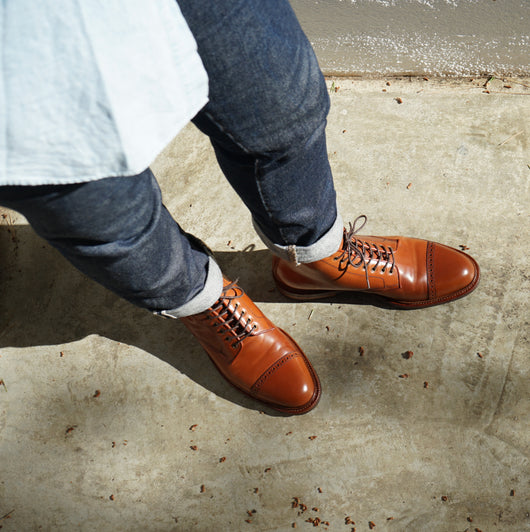 104135 - BROWN SUEDE – Meermin Shoes