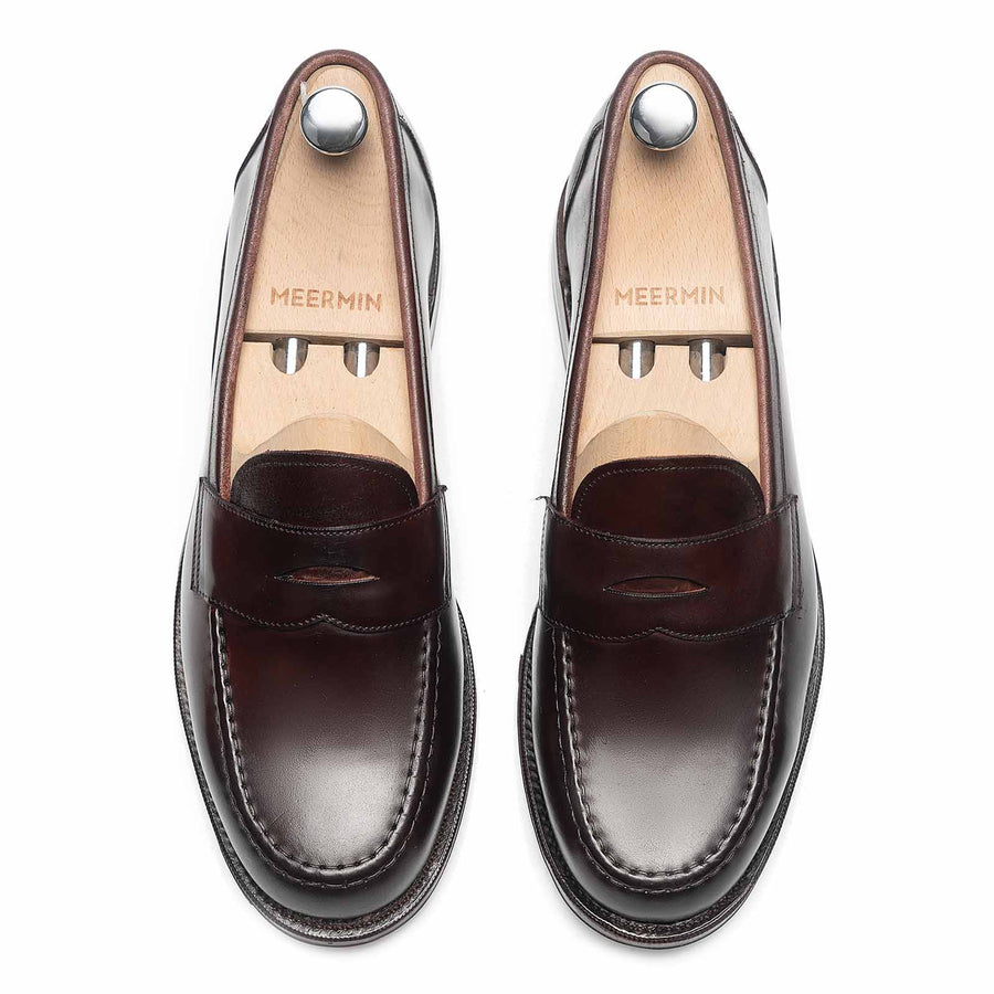 501040 - BURGUNDY HERITAGE SHELL CORDOVAN - E