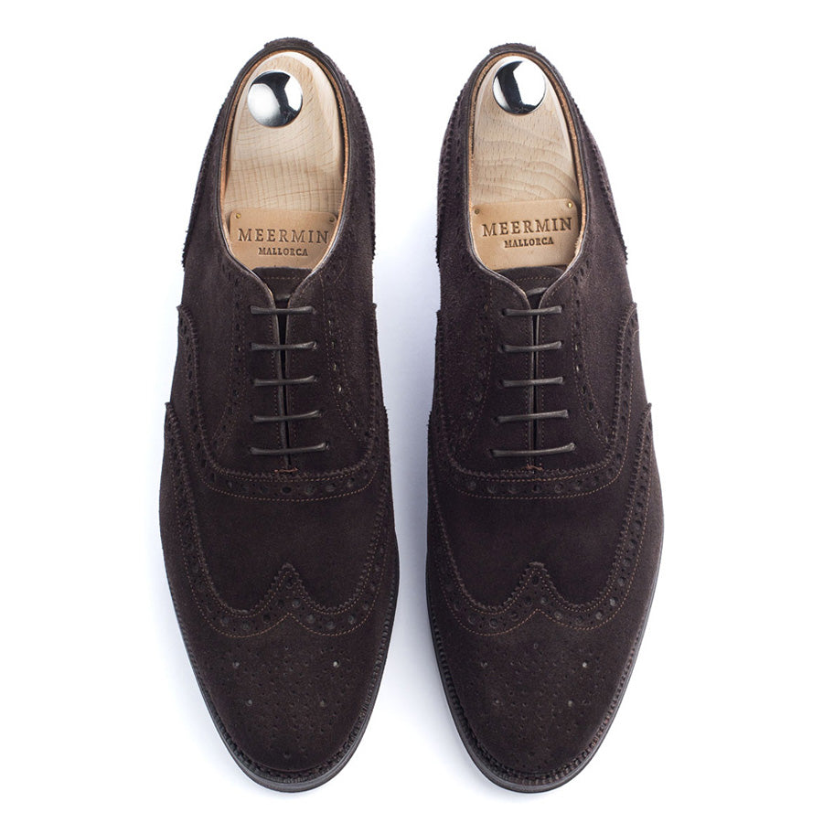 101509 - DARK BROWN SUEDE - E