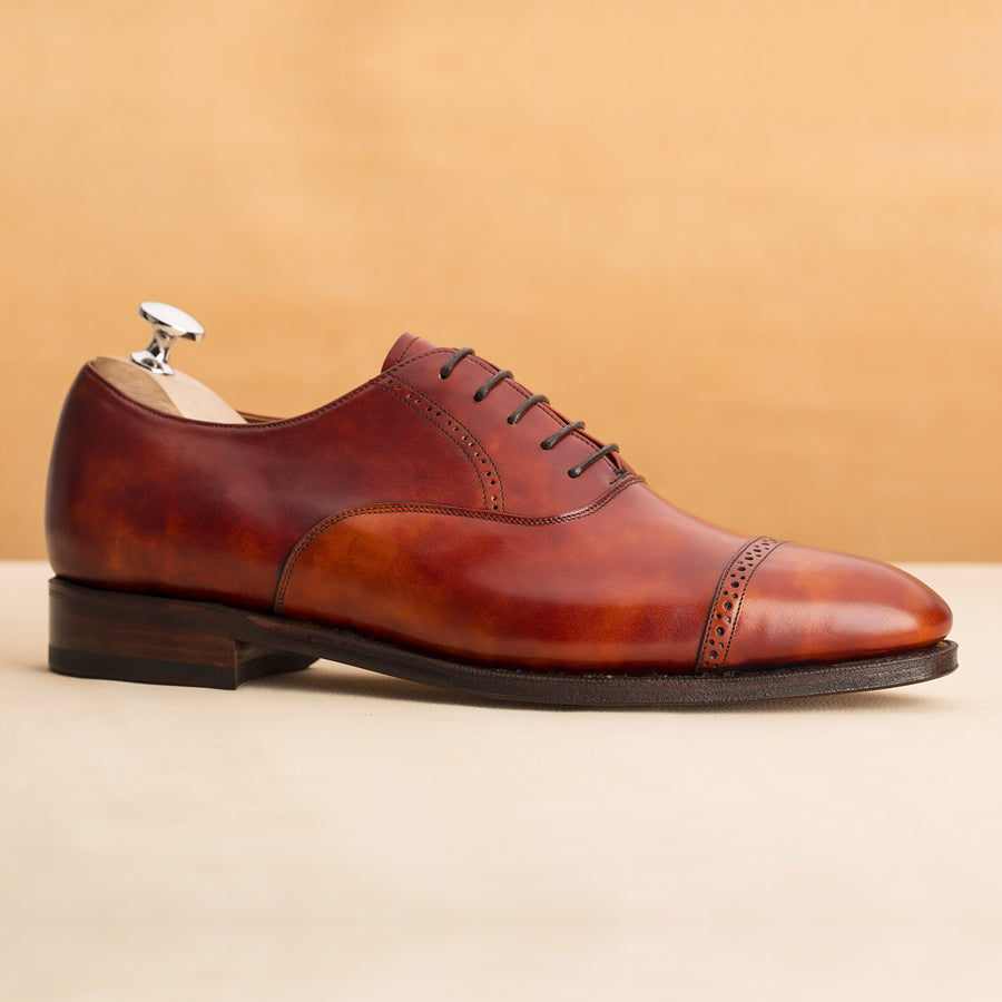 102630 - GOLD MUSEUM CALF - E – Meermin Shoes