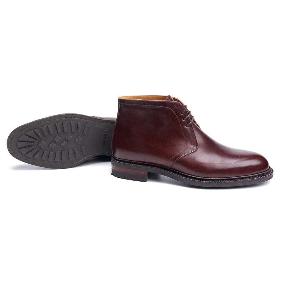 101468 - BURGUNDY HERITAGE SHELL CORDOVAN - E