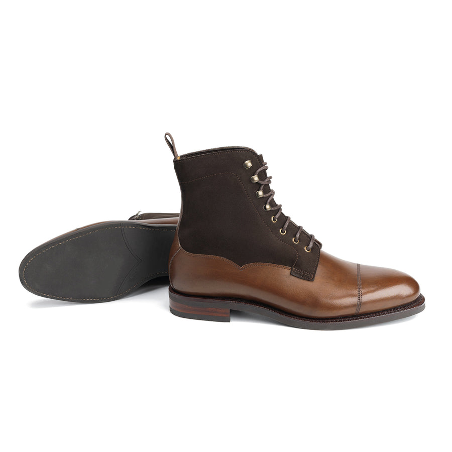 101523 - OAK ANTIQUE & BROWN ALICANTE - E