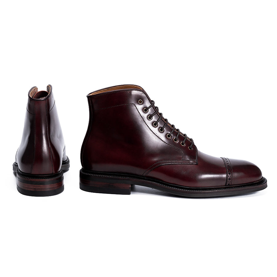 101682 - BURGUNDY HORWEEN SHELL CORDOVAN - E