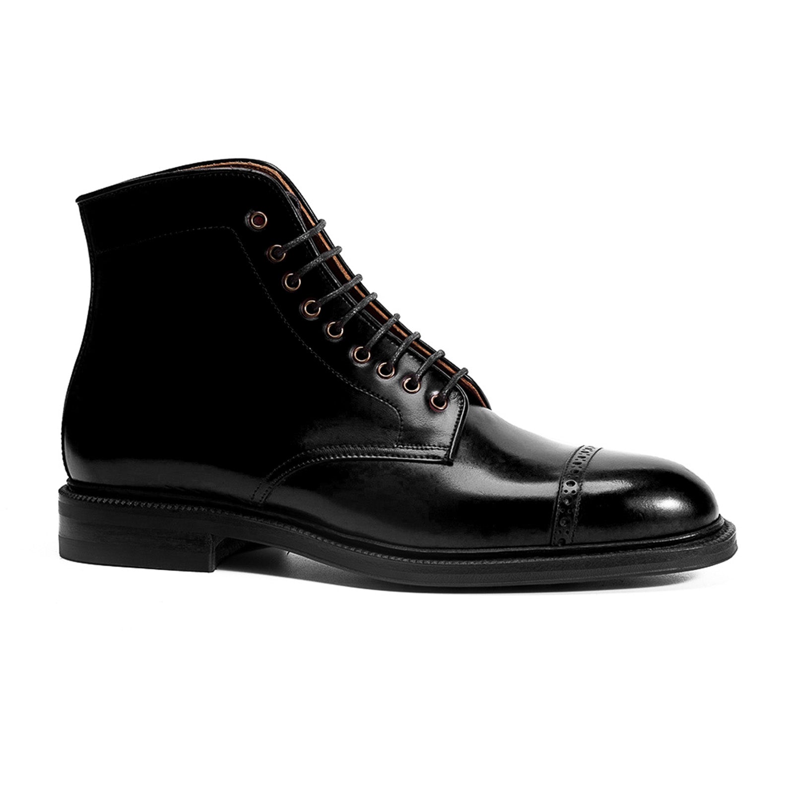 101682 - BLACK HORWEEN SHELL CORDOVAN - E – Meermin Shoes