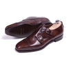102341 - DARK BROWN MUSEUM CALF - E