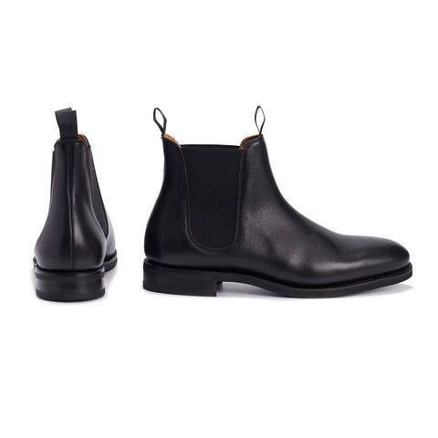 114050 - BLACK SOFTCALF - E – Meermin Shoes