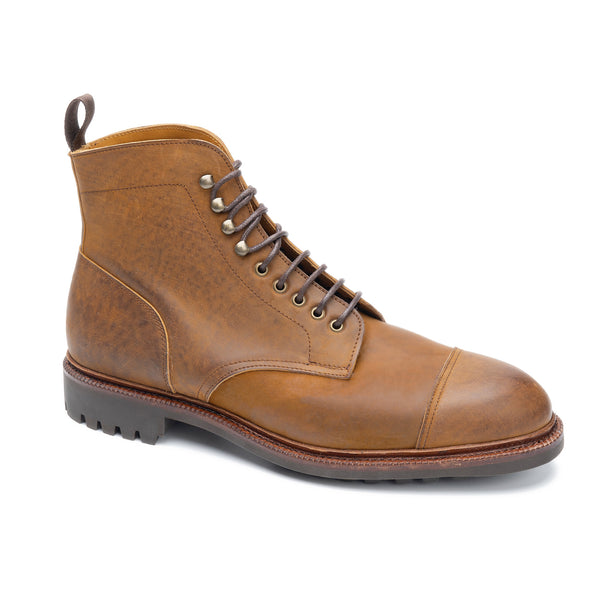 116210 - TOBACCO WAXY SHELL CORDOVAN - E (ULTRAFLEX SYSTEM) – Meermin Shoes