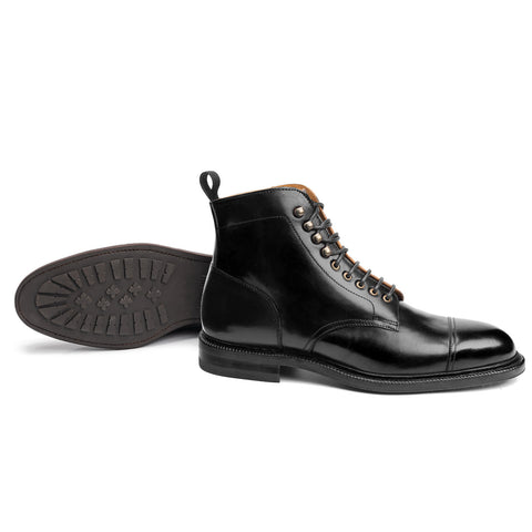 Black 2024 cordovan boots