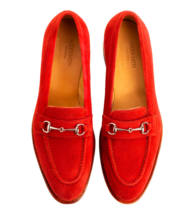201427 - RED SUEDE - E