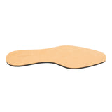 Meermin full grain calf insole, top view showing beige leather surface and curved shape for Rod, HOK and Negon lasts