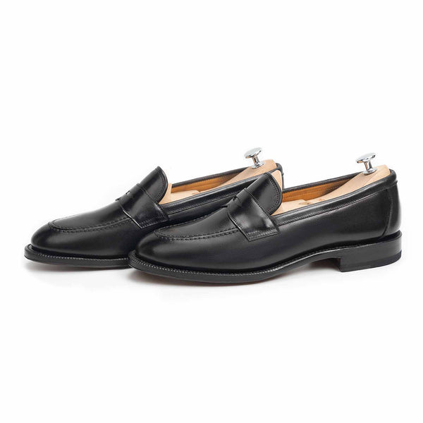 501045 - BLACK HERITAGE SHELL CORDOVAN - E – Meermin Shoes - North
