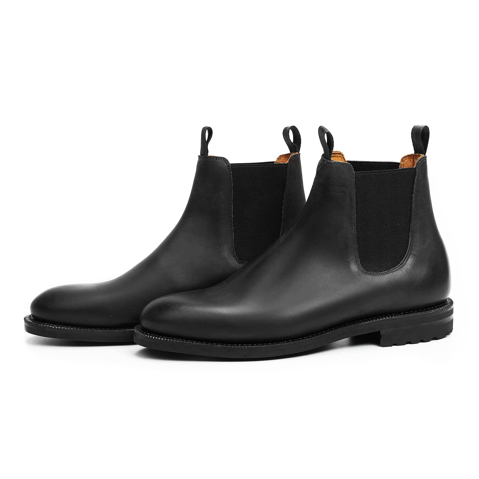 514015 - BLACK WAXY CALF - E - 9