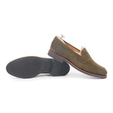 514045 - HUNTING GREEN SUEDE - E