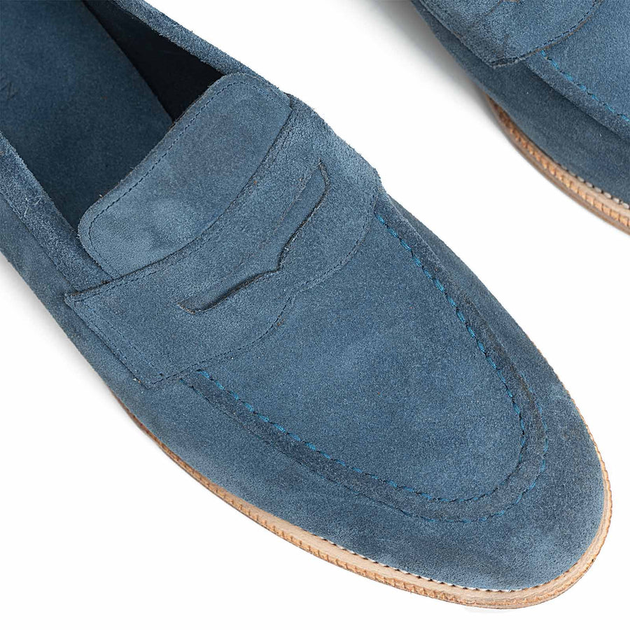 514511 - FRENCH BLUE SUEDE - E